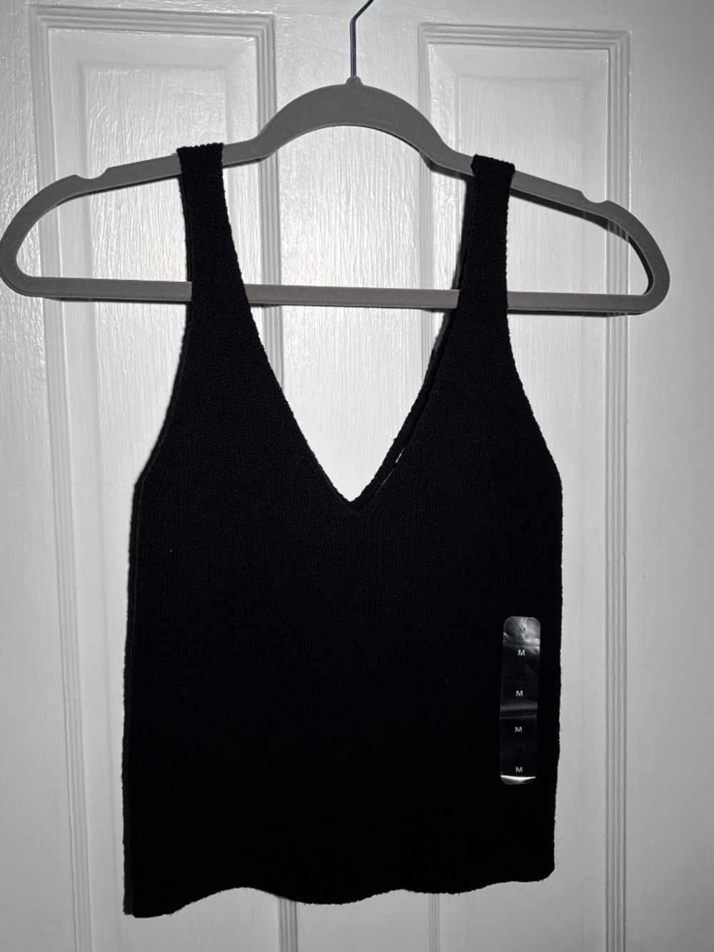 NWT Gap knit Cropped V Tank